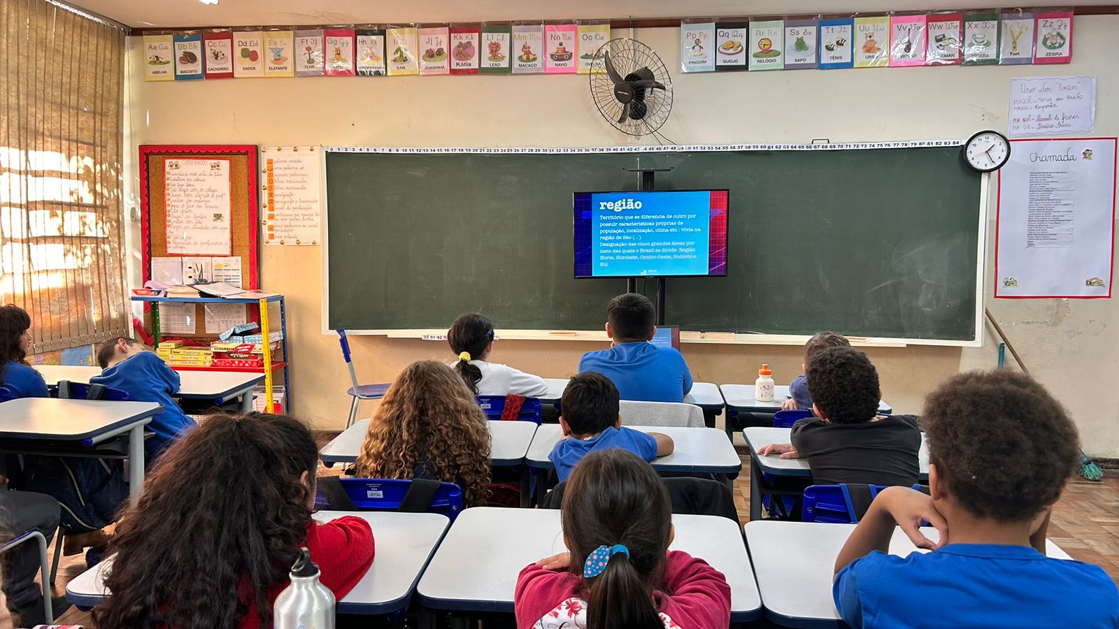 O conteúdo do Vamos Ler foi a base dos estudos da turma