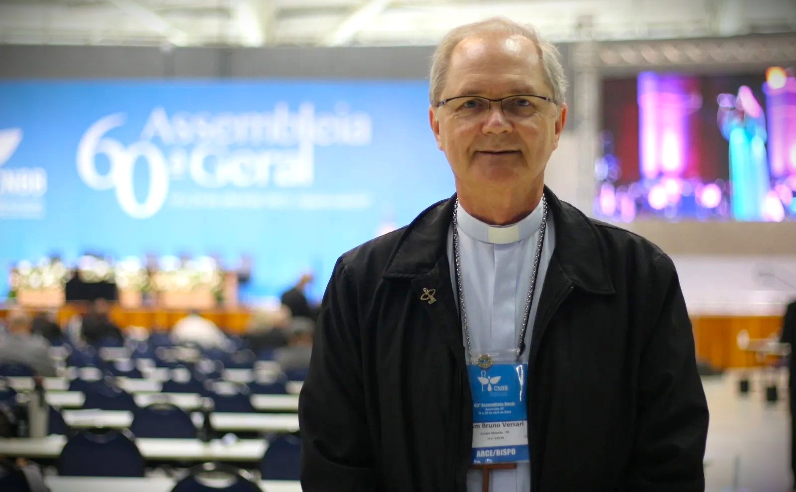 Dom Bruno Elizeu Versari substituirá Dom Sérgio Arthur Braschi