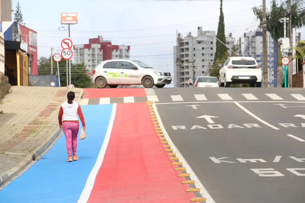 Ciclovia do Jardim Carvalho recebeu melhorias recentemente