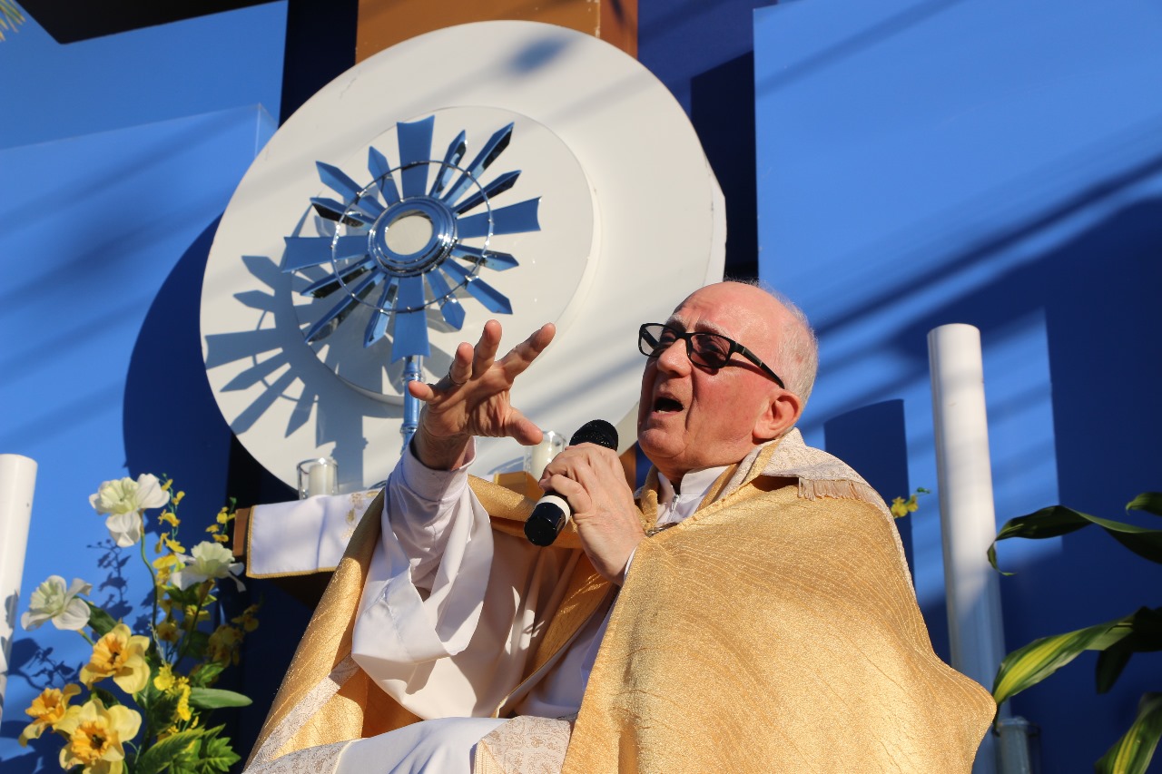 Bispo Dom Sergio também pediu orações ao novo bispo que virá para a cidade