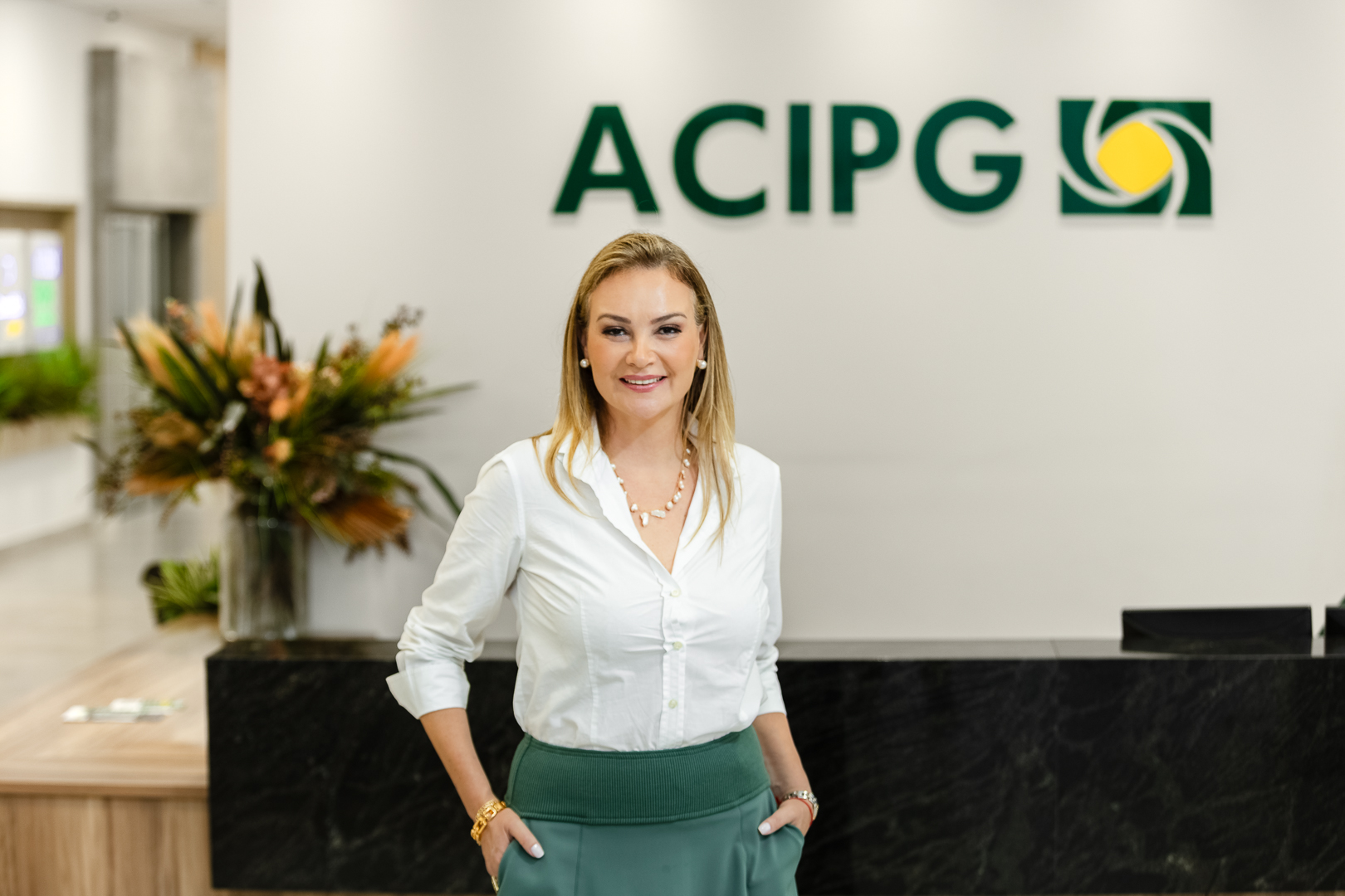 A presidente da Acipg, Giorgia Bin Bochenek, destaca que a Corrida Acipg é mais uma iniciativa par estar ainda mais junto da cidade e das pessoas