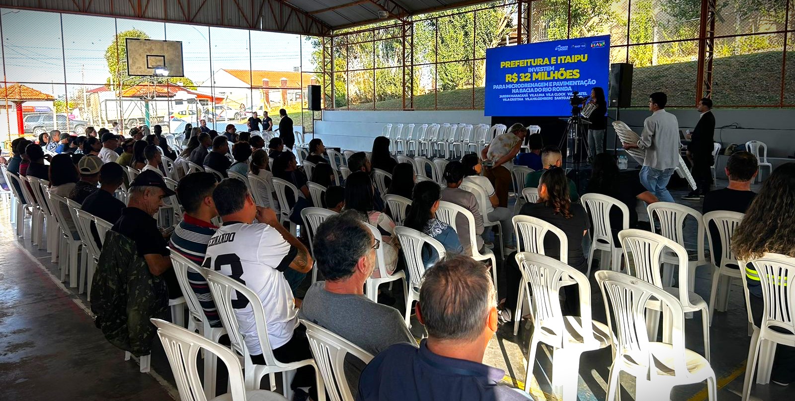 Evento acontece na Escola Municipal Professora Haydê Ferreira de Oliveira