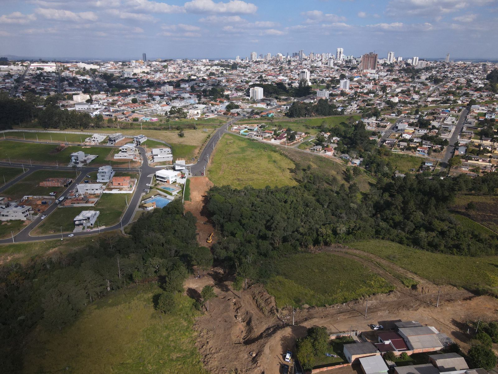 Obra ligará dois grandes bairros de Ponta Grossa