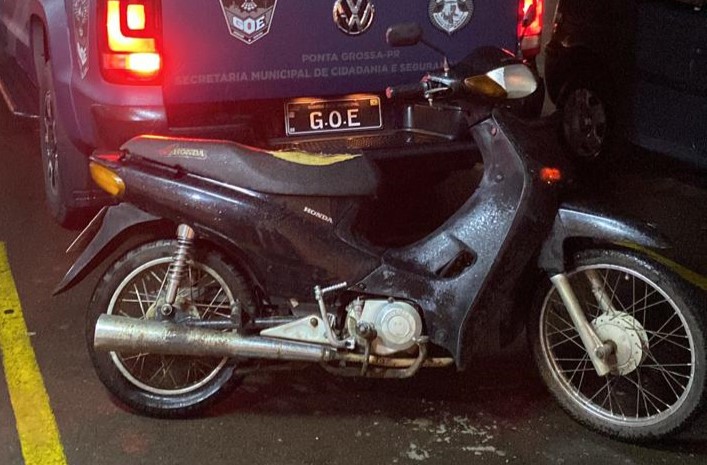 Moto foi localizada na rua Paranavaí