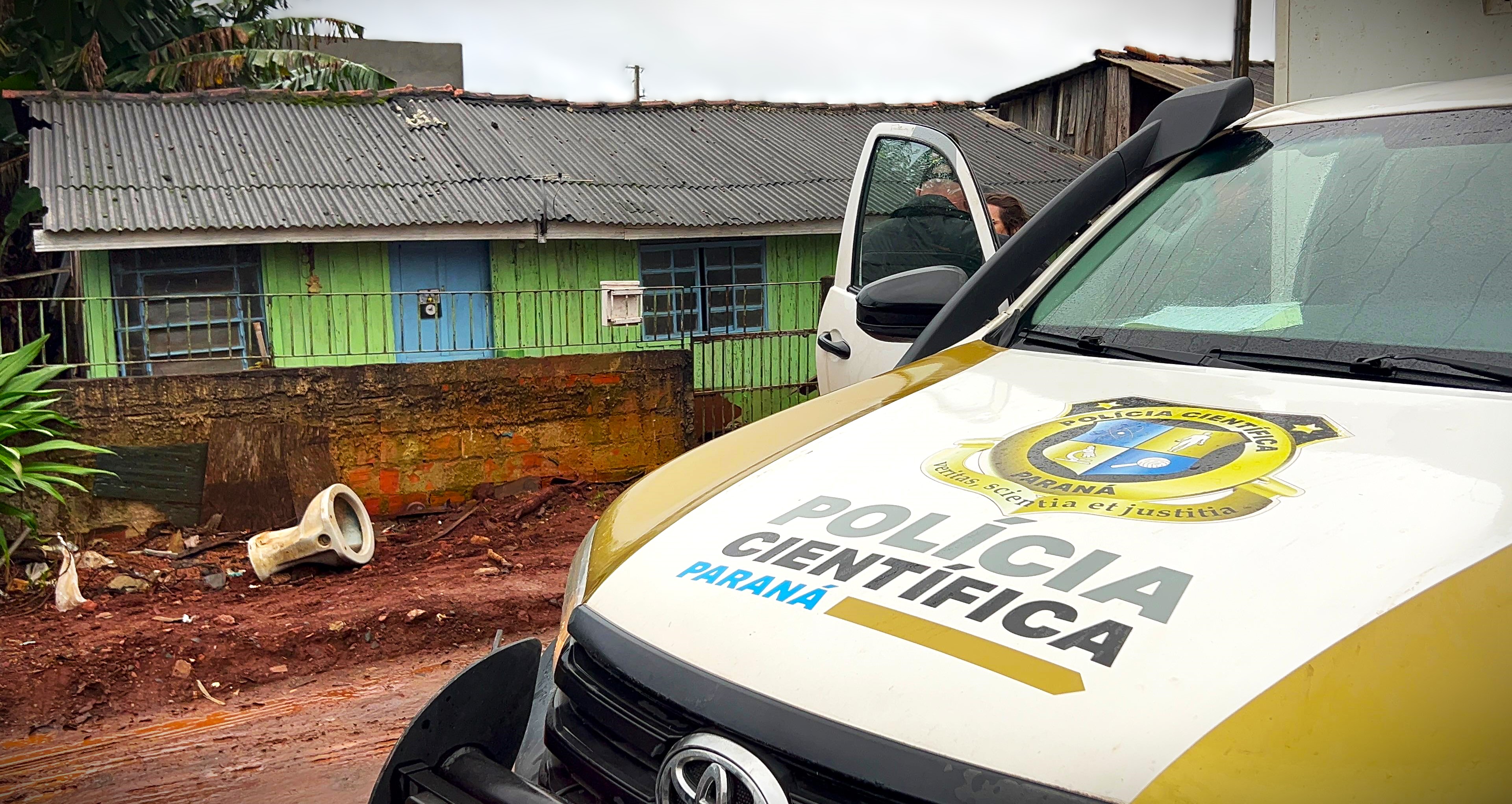 Equipe da Polícia Científica foi acionada para a ocorrência