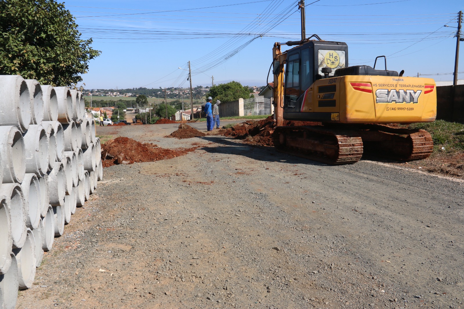 Obras devem pavimentar 9 km de ruas