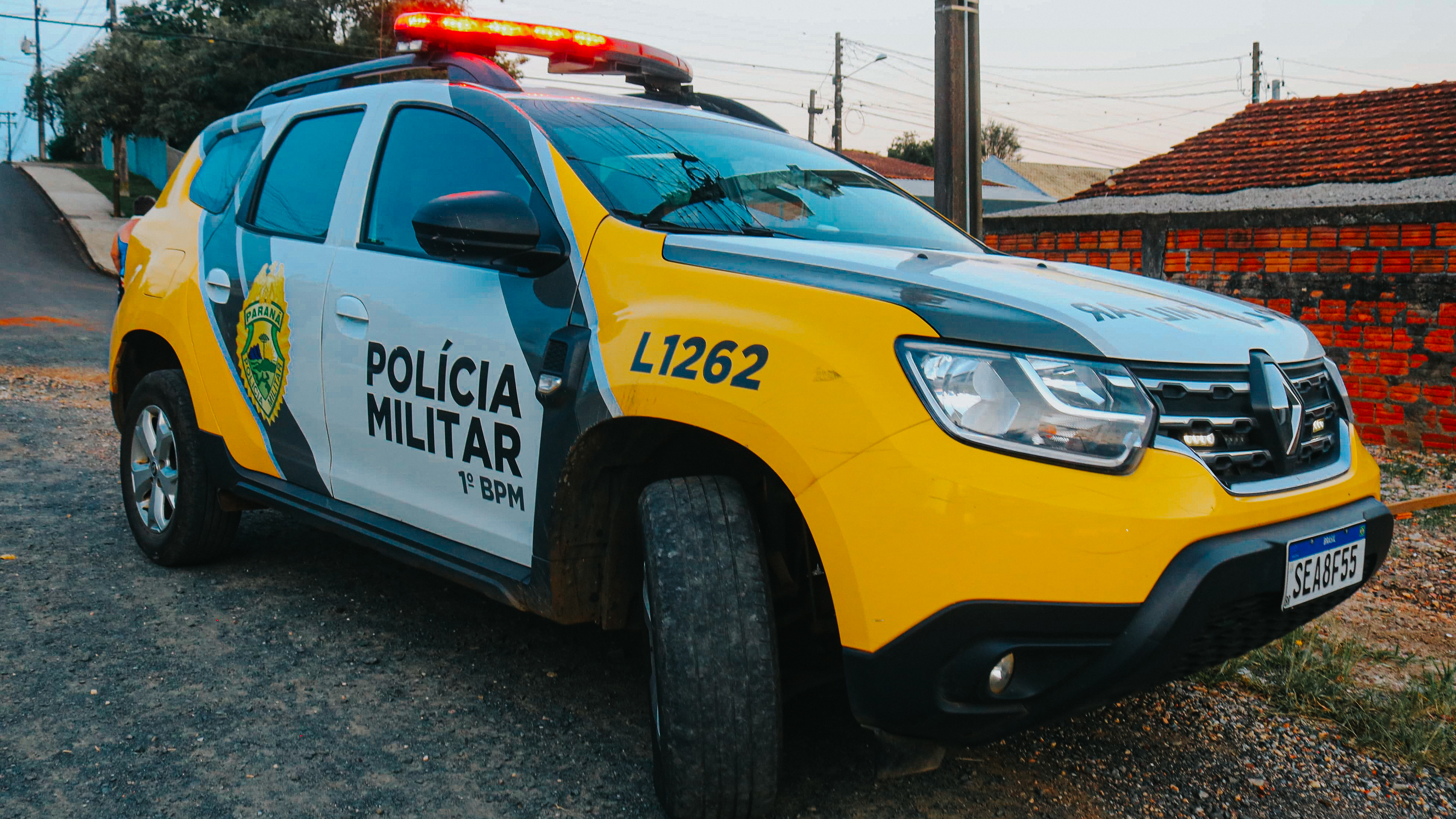 Após a agressão, homem fugiu em uma motocicleta