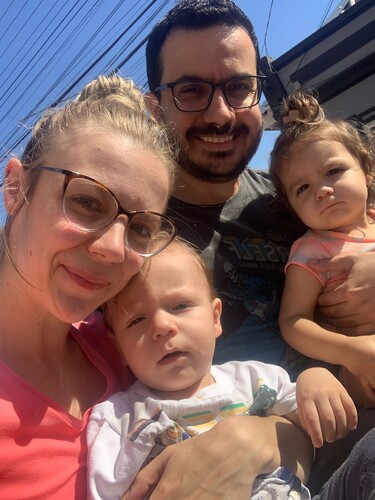 Murillo, Luciana e os filhos vivem em São Leopoldo há um ano e meio
