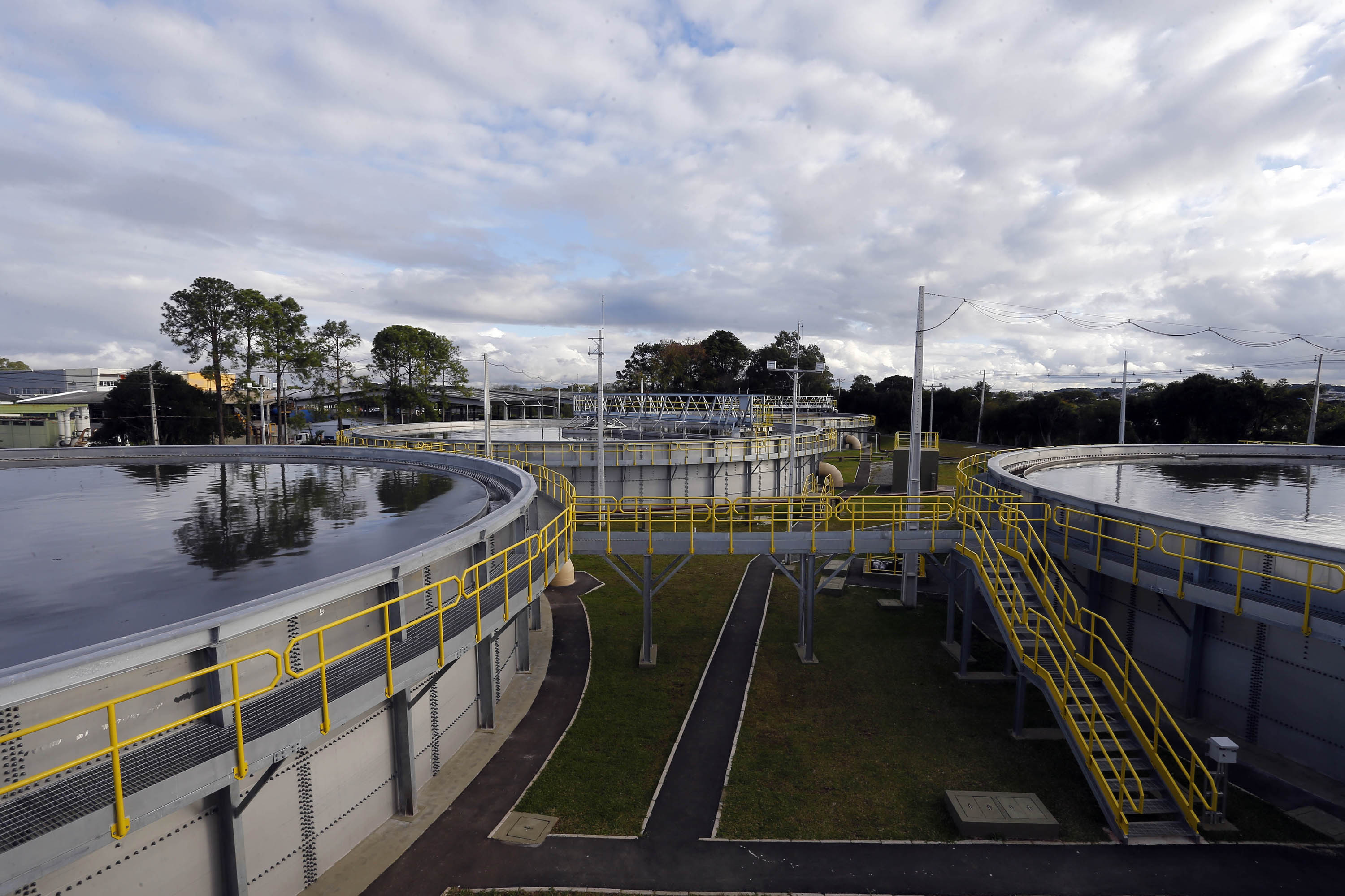 Estação de Tratamento de Esgoto Belém, em Curitiba