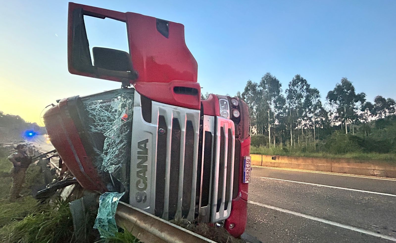 Acidente aconteceu na tarde desse domingo (09)