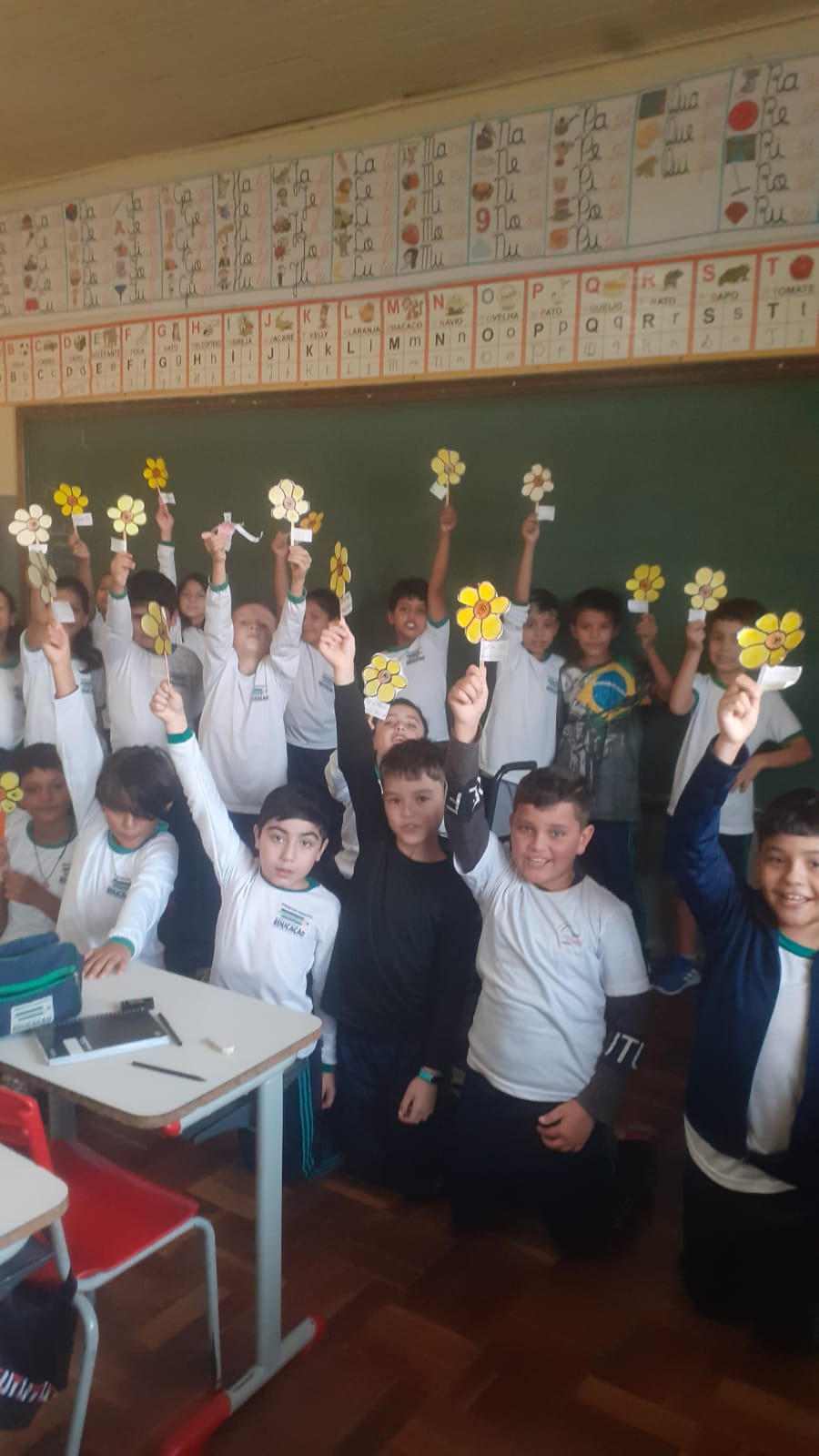 Proposta teve grande adesão na sala de aula