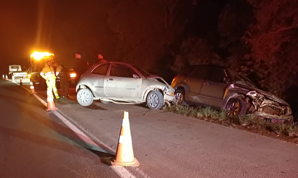 Acidente aconteceu na noite dessa terça-feira