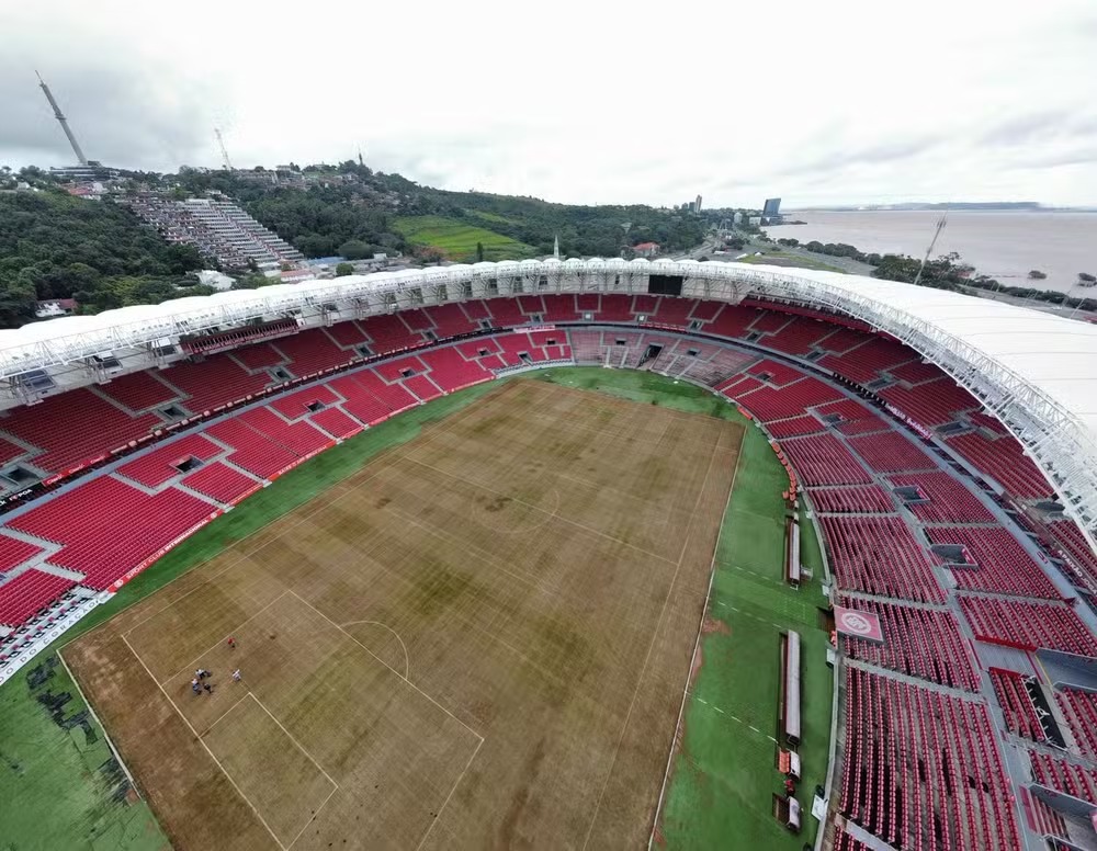 Sem poder utilizar o Beira-Rio, o Internacional irá mandar jogos no Heriberto Hülse, casa do Criciúma