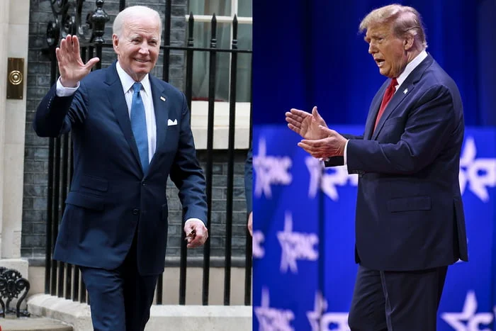 Biden e Trump são concorrentes nas eleições norte-americanas