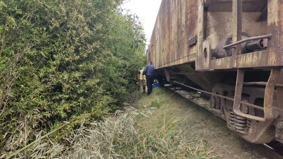 Após o resgate, o homem foi encaminhado ao pronto-socorro