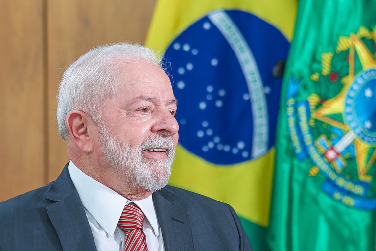 O presidente Luiz Inácio Lula da Silva comemorou nesta terça-feira (4) o avanço do Produto Interno Bruto