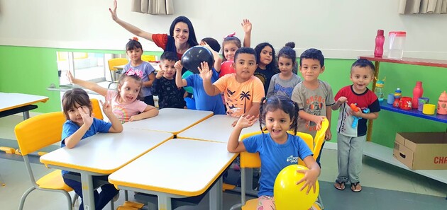 A Prefeitura de Ponta Grossa já começou a receber as famílias e alunos do novo Centro Municipal de Educação Infantil Samuel Machado Bark