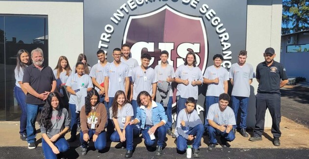 Projeto é mantido pela empresa Braspine para uma experiência de aprendizado sobre os avanços tecnológicos que fortalecem a segurança urbana