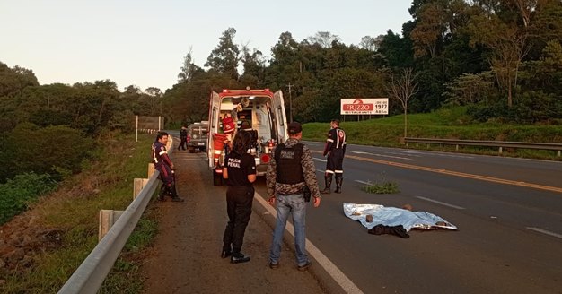 Atropelamento ocorreu em Francisco Beltrão