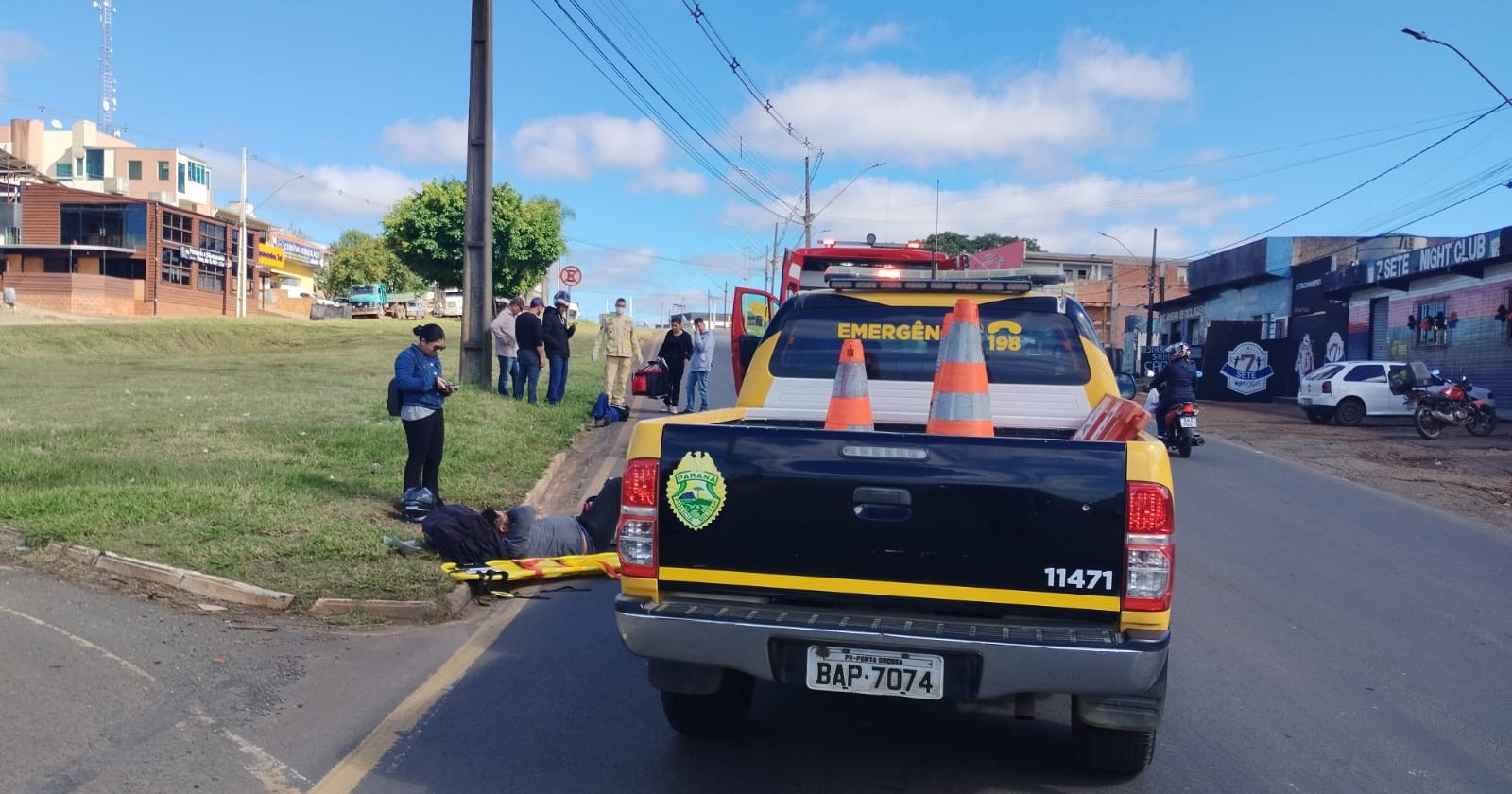 Acidente aconteceu na manhã dessa terça-feira (28), na PR-160, no km 216