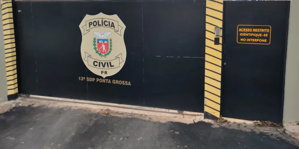 Suspeito foi encaminhado para a Delegacia