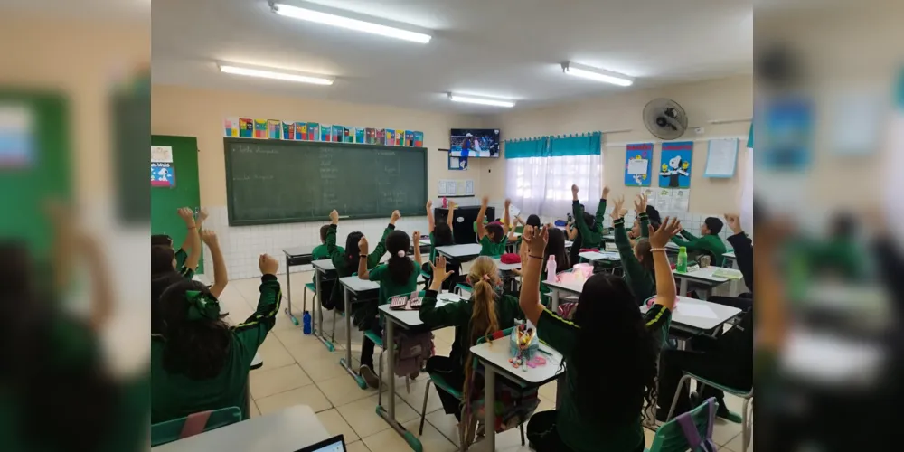 Torcida pelos representantes brasileiros foi um dos momentos marcantes em sala