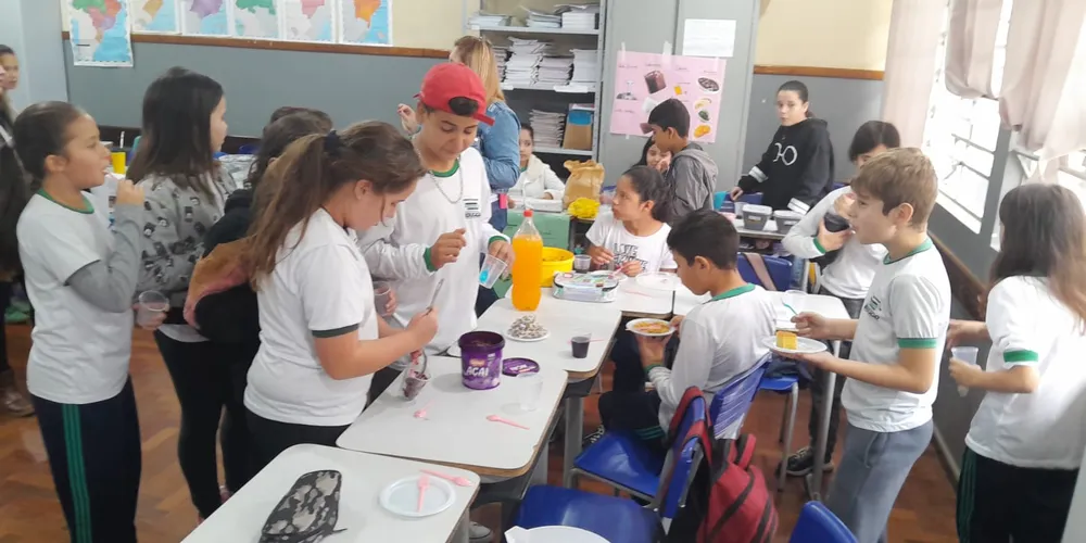 Aprendizado foi unido à deliciosa prática com degustação