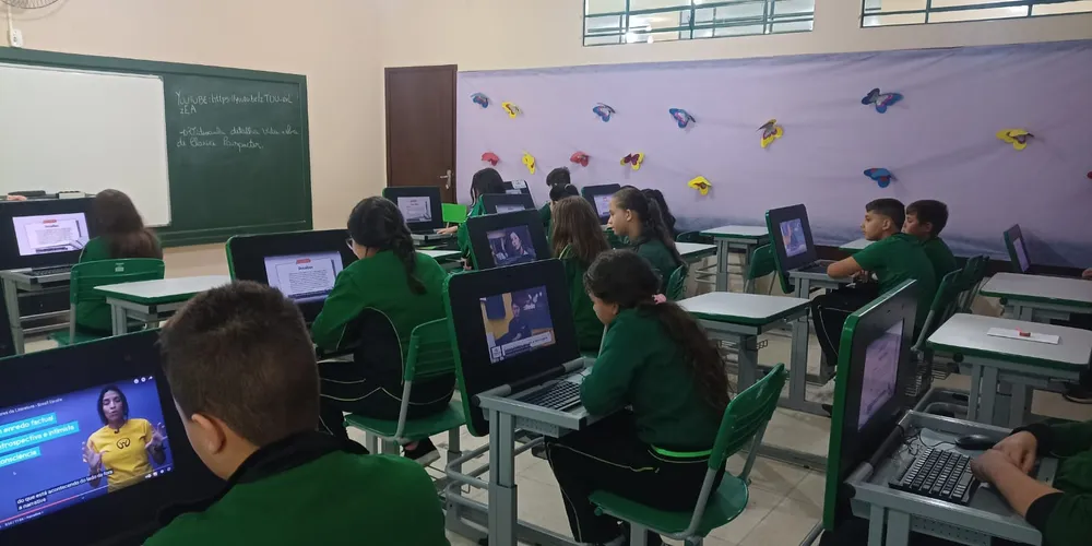 Tecnologia foi importante aliada em sala de aula