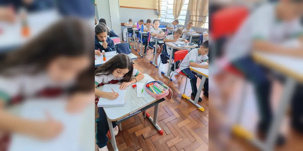 Trabalho rendeu amplas produções em sala de aula