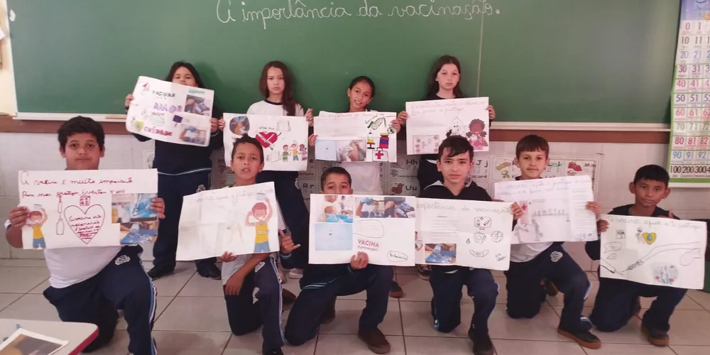 Trabalho teve grande engajamento dos educandos