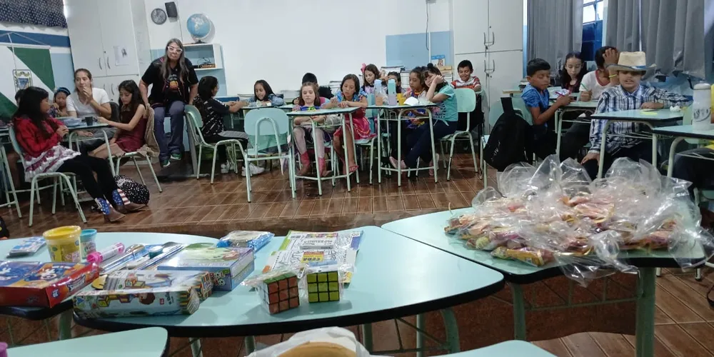 Tradição marcou trabalho dos alunos com o tema principal