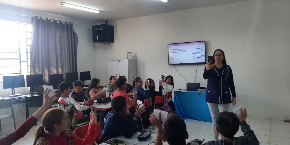 Educandos participaram ativamente do simulado