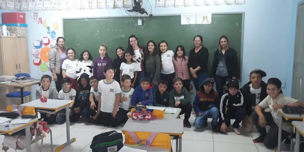 Trabalho teve grande destaque em sala de aula