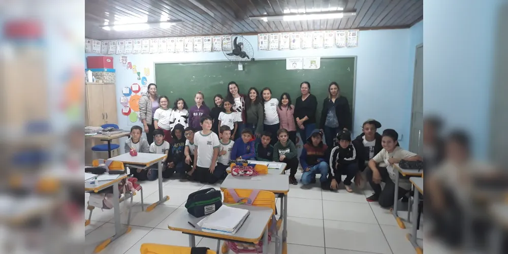 Trabalho teve grande destaque em sala de aula