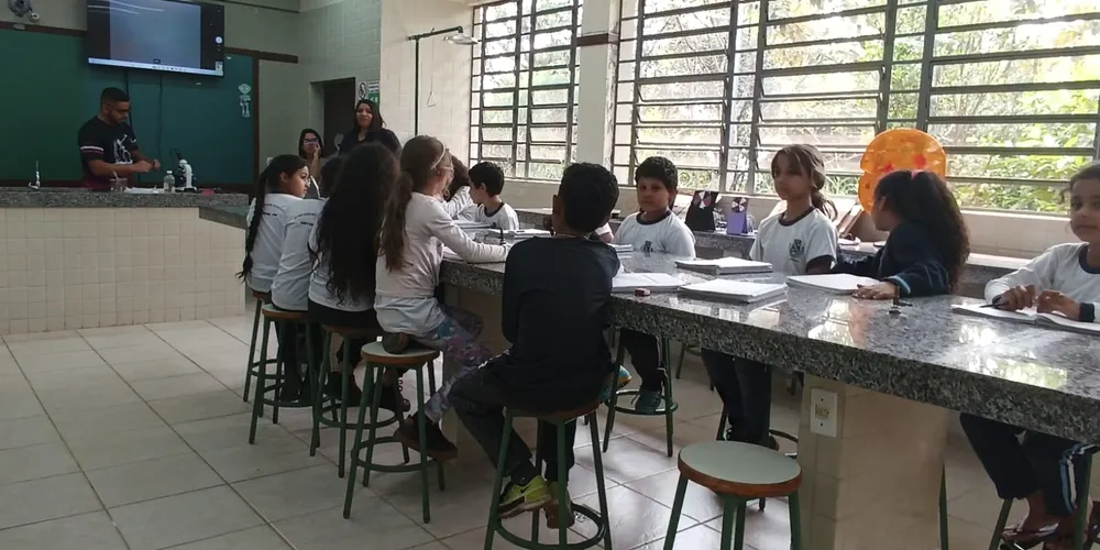 Trabalho contou com grande engajamento da turma