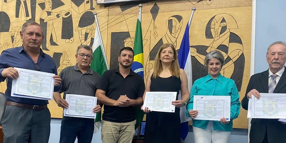 Indicação da homenagem foi do vereador Ede Pimentel