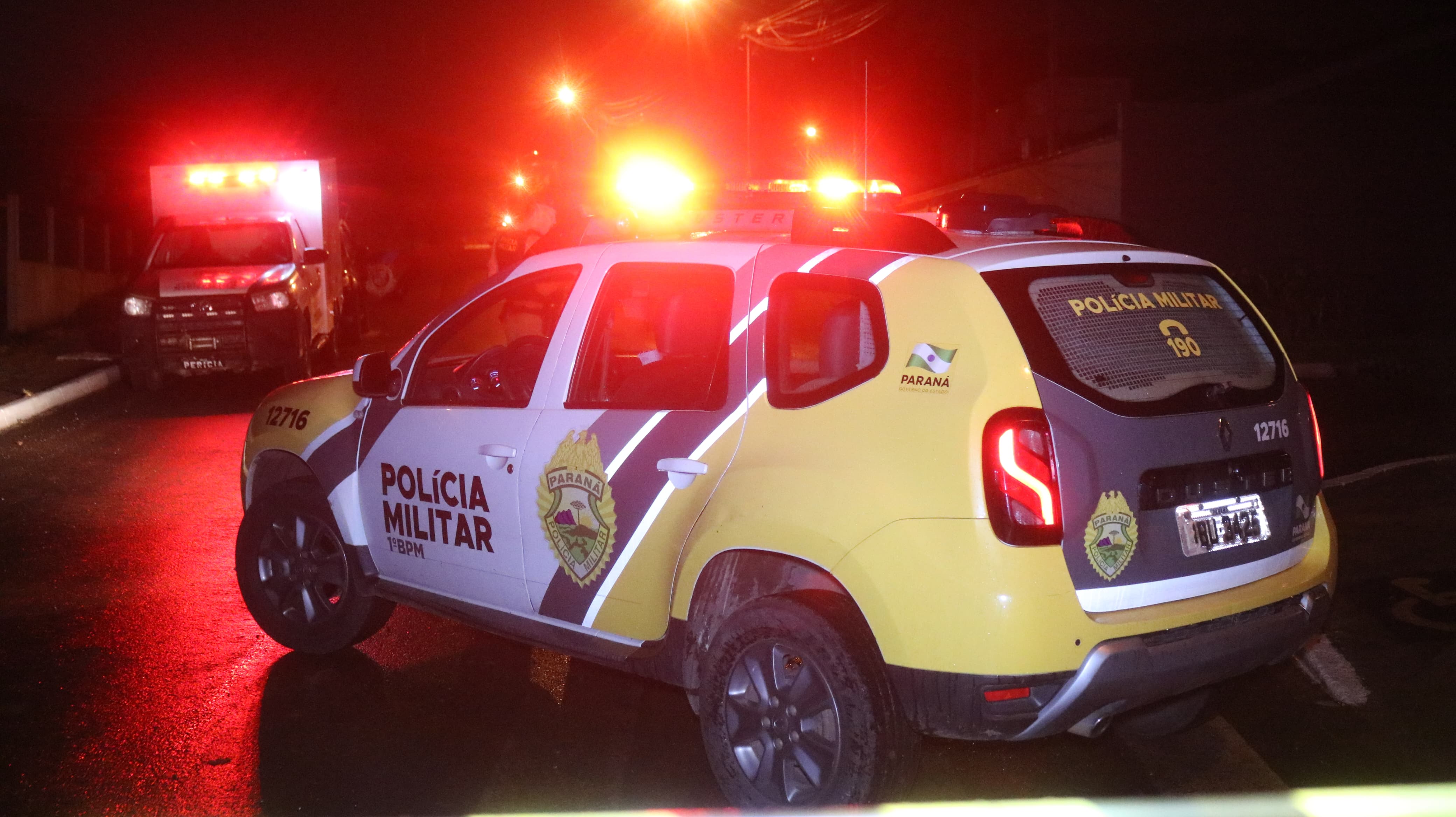 Equipes da Polícia Militar estiveram no local da ocorrência