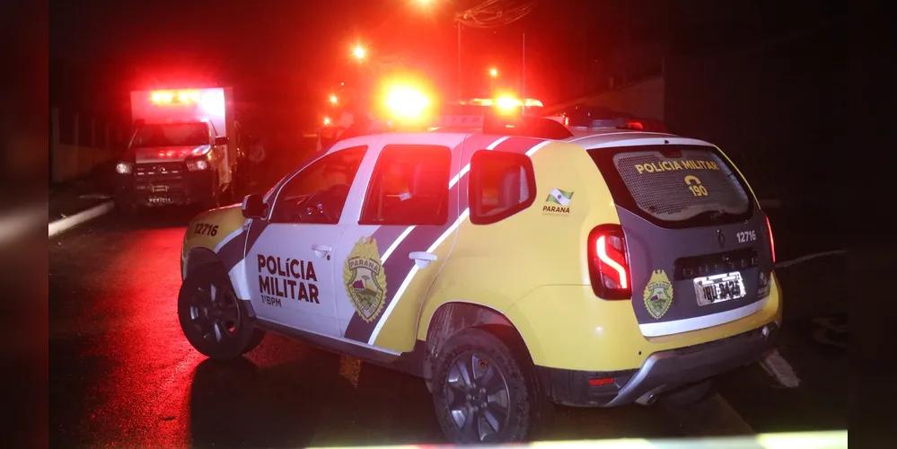 Equipes da Polícia Militar estiveram no local da ocorrência