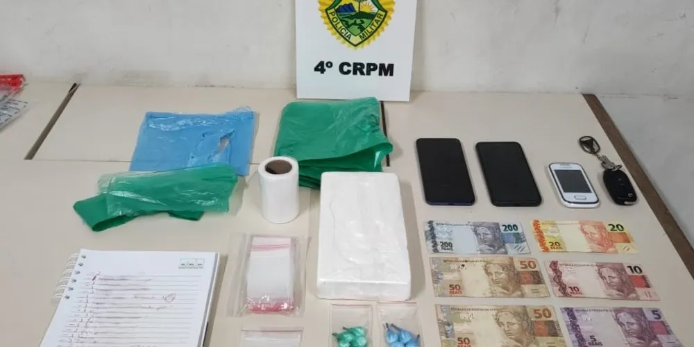 A mulher recebeu voz de prisão e foi encaminhada para a 13ª Subdivisão Policial de Ponta Grossa