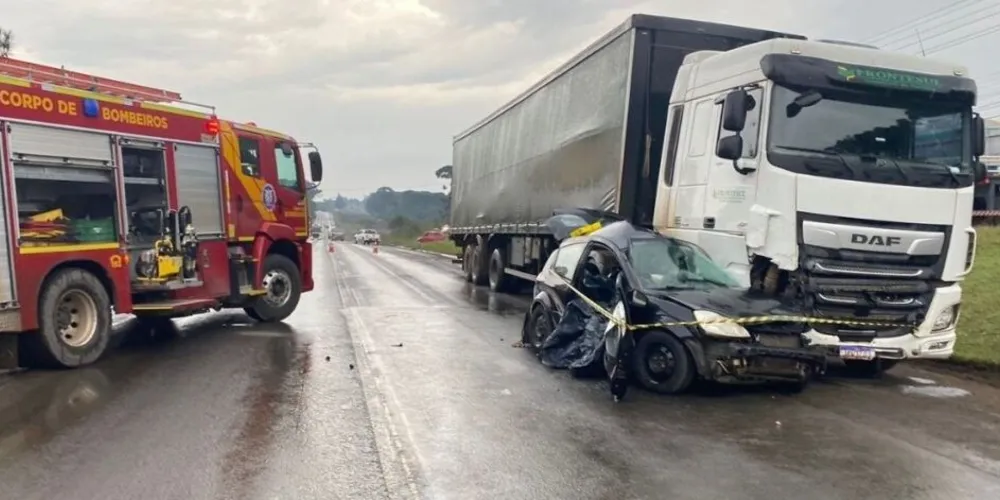 Polícia Rodoviária Federal foi acionada para atender a ocorrência e orientar o trânsito