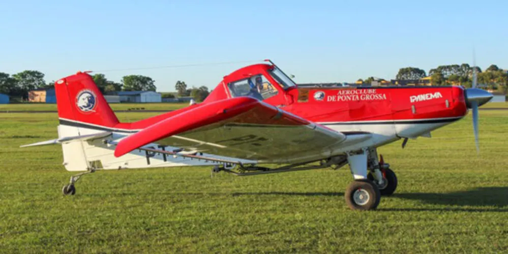 Aviões do Aeroclude de Ponta Grossa serão usados no combate de incêndios florestais