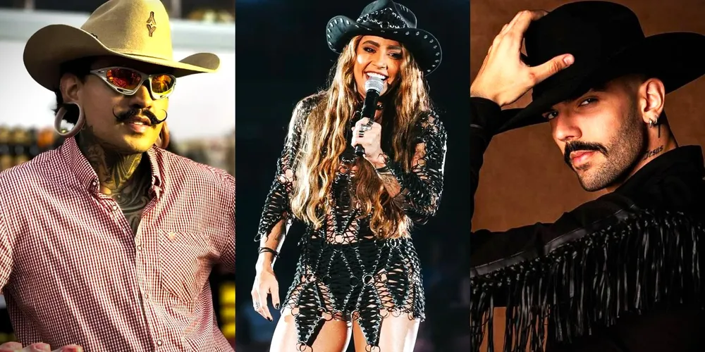 DJ Jiraya UAI, Lauana Prado e Luan Pereira embarcarão em Ponta Grossa