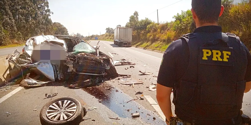 Equipe da Polícia Rodoviária Federal foi acionada para a ocorrência