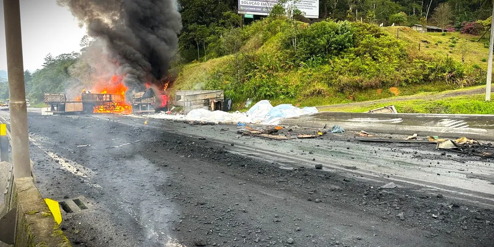 Equipes de socorro foram acionadas para atender a ocorrência