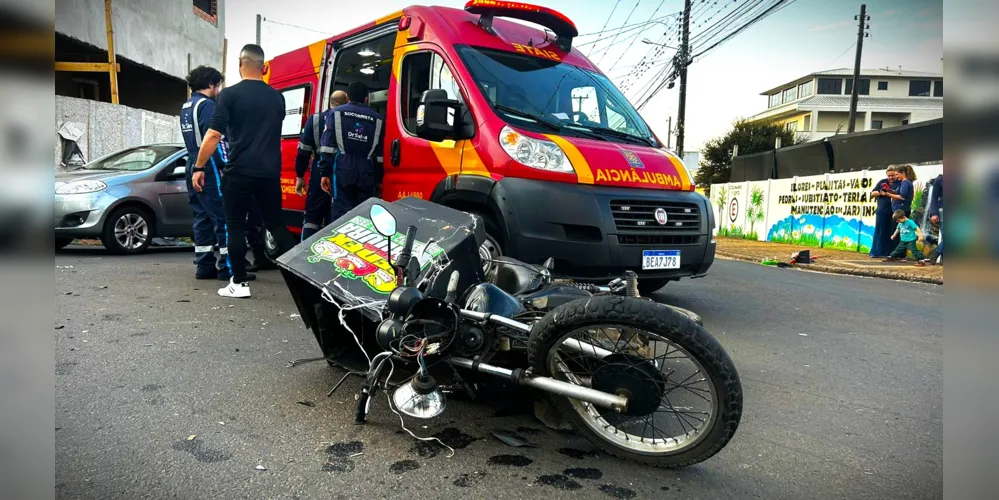 Equipe do Corpo de Bombeiros foi acionada para a ocorrência