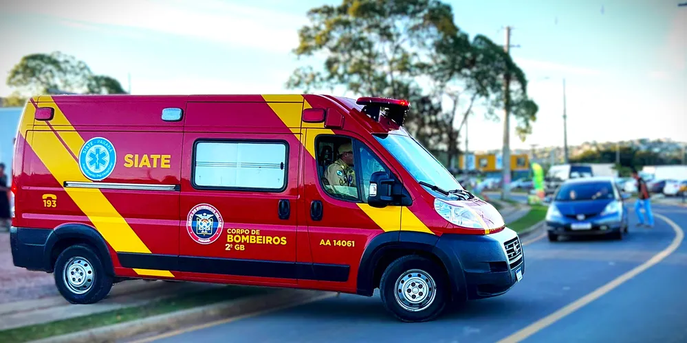 Equipe do Corpo de Bombeiros foi acionada para o local da ocorrência