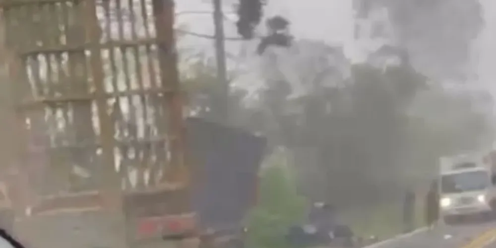 Acidente foi registrado em Santa Cruz do Timbó, Porto União