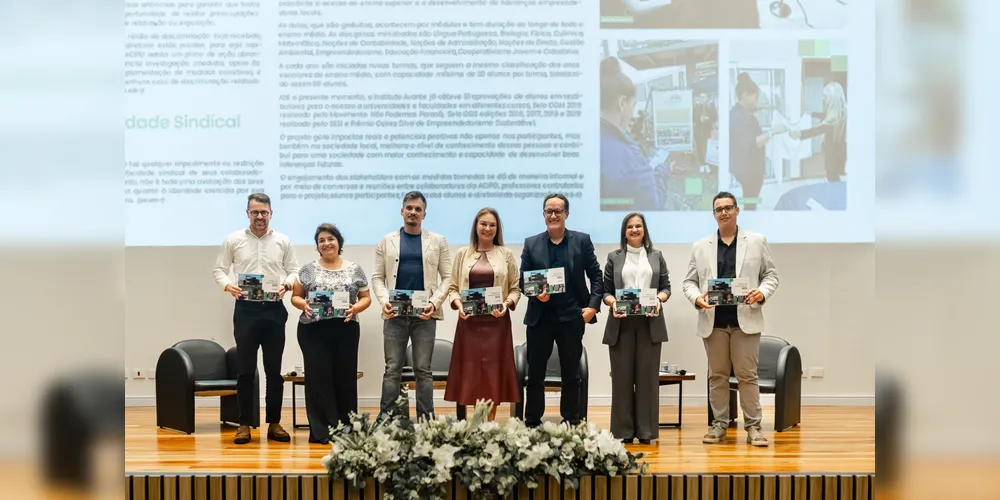 Lideranças da Acipg comemoram aniversário do Município