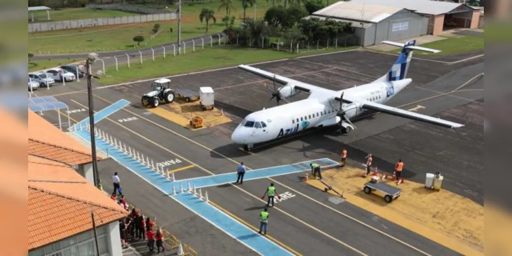 Aeroporto de Ponta Grossa conta com um voo diário