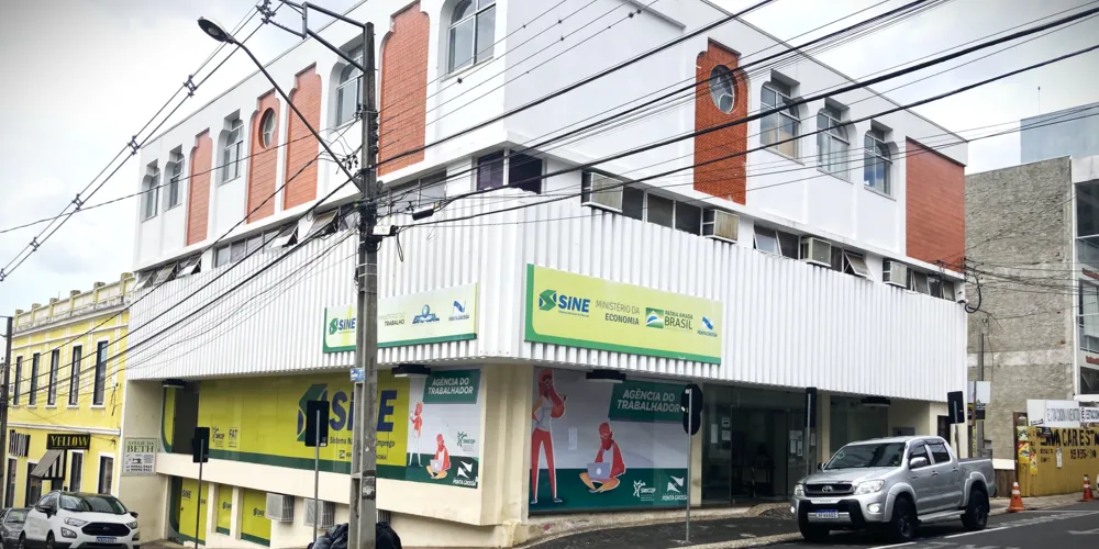 Agência fica na rua Doutor Colares, 394, no Centro de Ponta Grossa